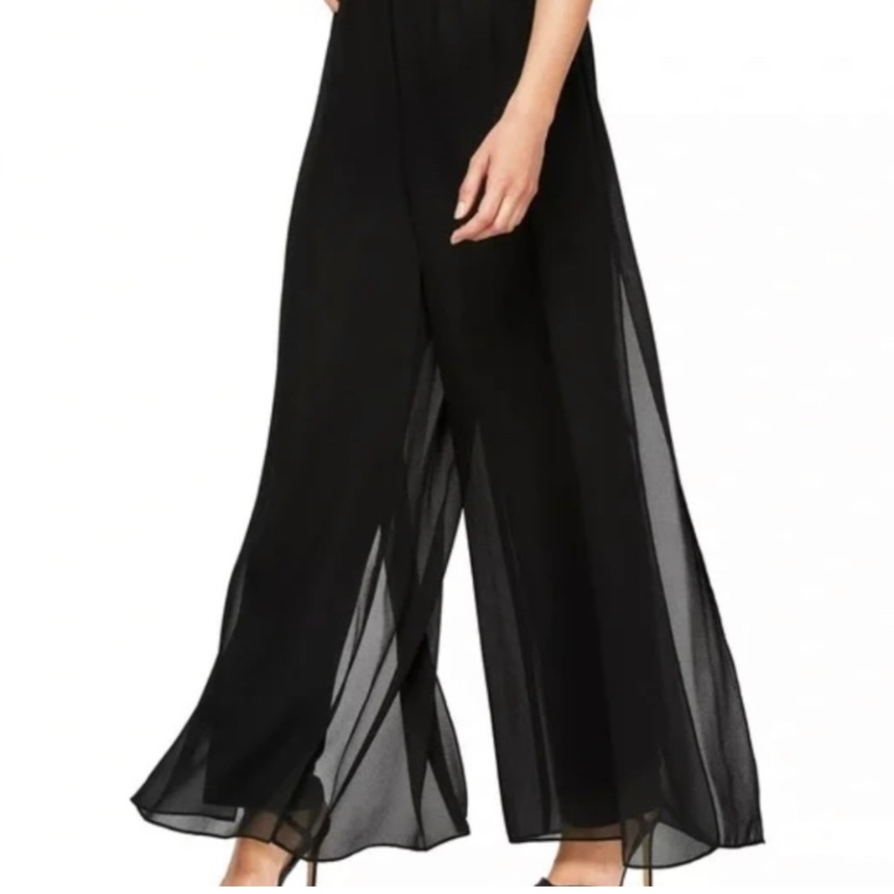 Adriana papell black pants size 8